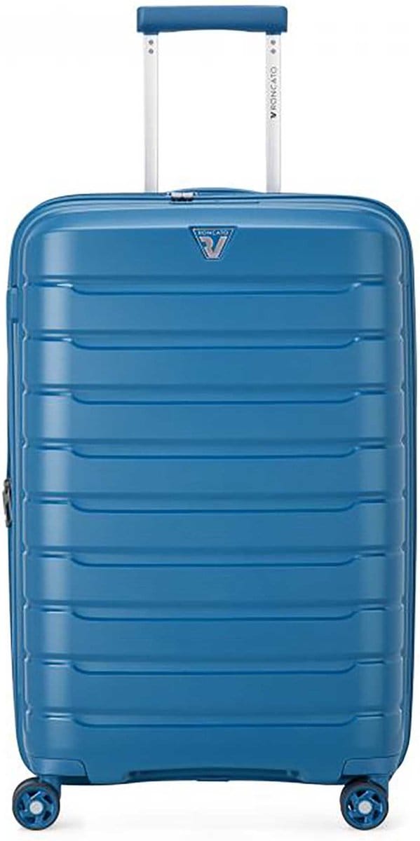 Roncato B-Flying 4 Wiel Trolley Medium 68 Denim Blue
