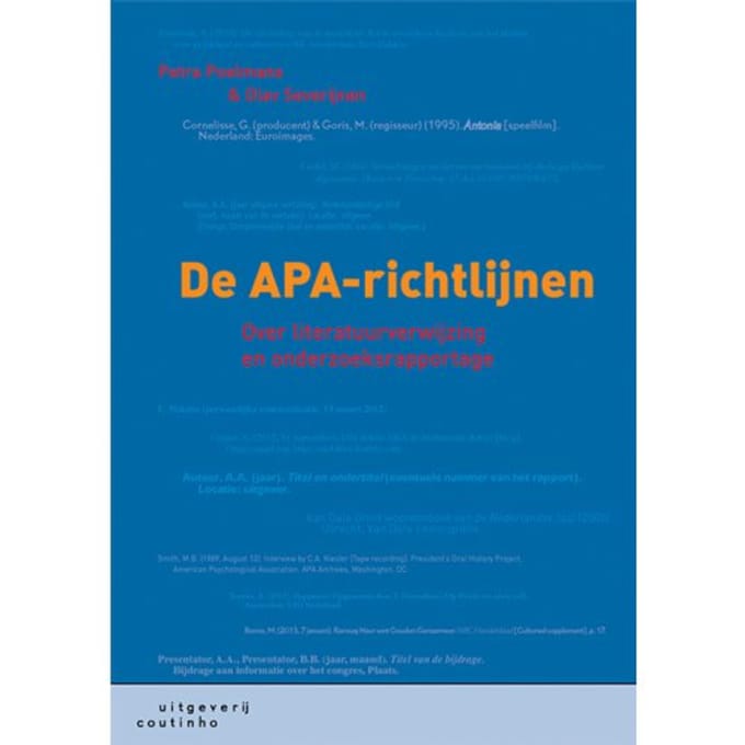 De Apa-Richtlijnen - Petra Poelmans