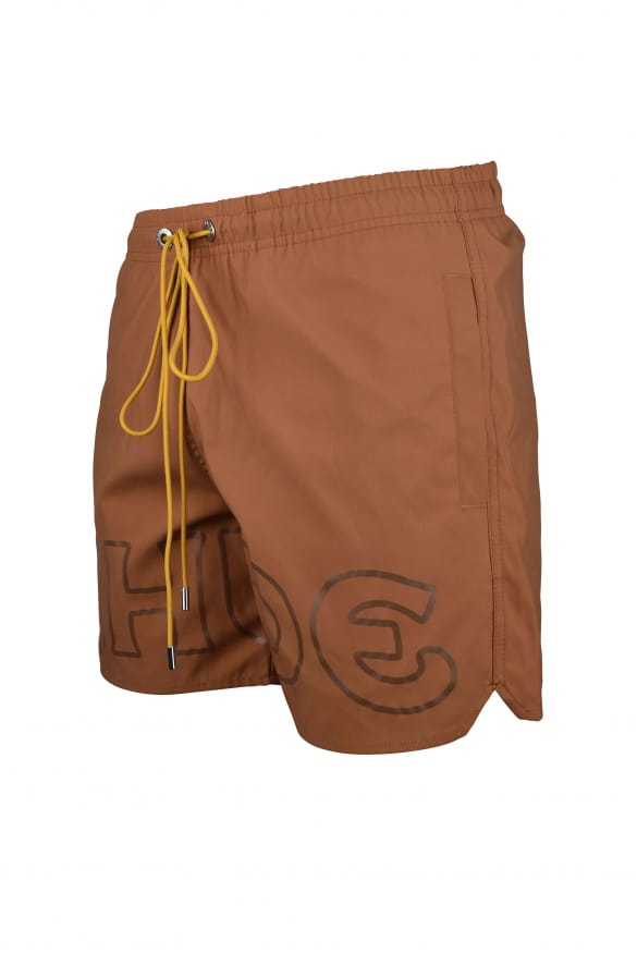 RHUDE Zwemshort Bruin