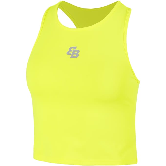BB by Belen Berbel Basica Corta Tanktop Dames-Geel
