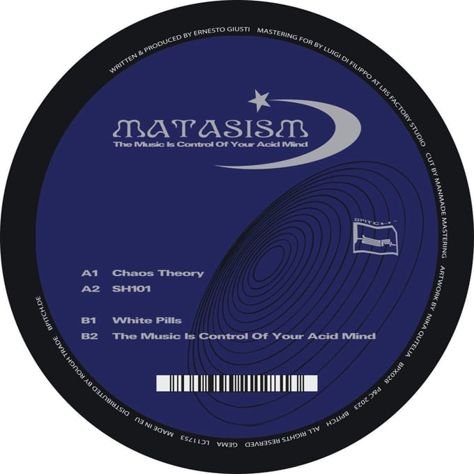 Matasism - The Music Is Control Of Your Acid Mind (12" Single)