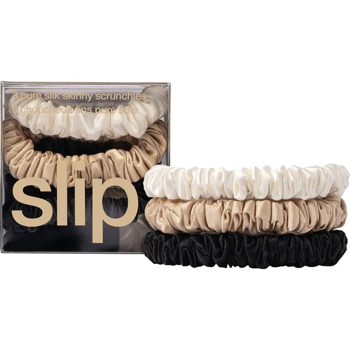 Slip Pure Silk Skinny Scrunchie Trio - Dame