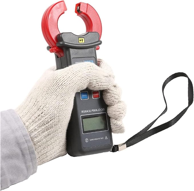 Stroommeter - Lekstroommeter DC - Stroom Meten - Hoge Precisie - 6A DC - Zwart