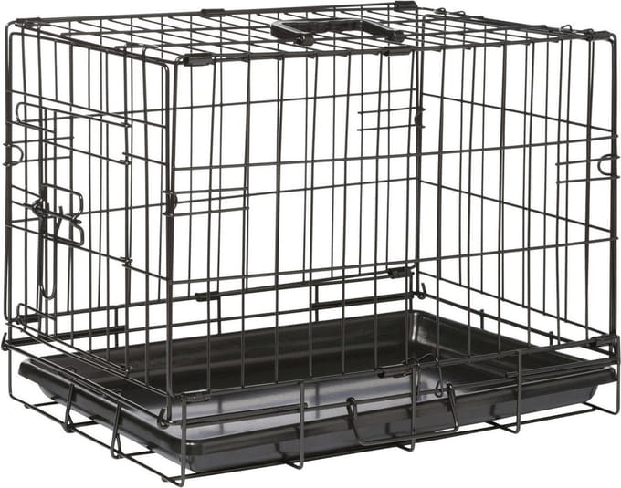 Adori Bench Zwart - Hondenbench - 47x30x37 cm
