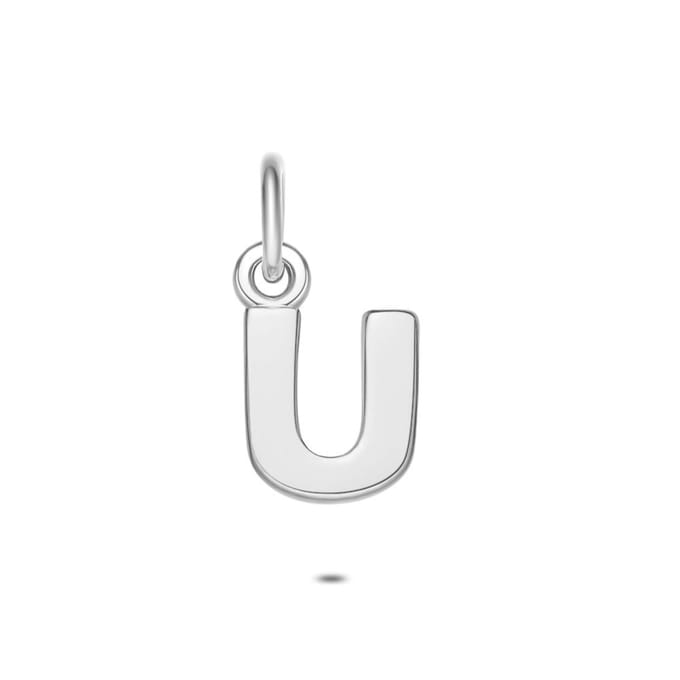 Twice As Nice Hanger in zilver, letter U