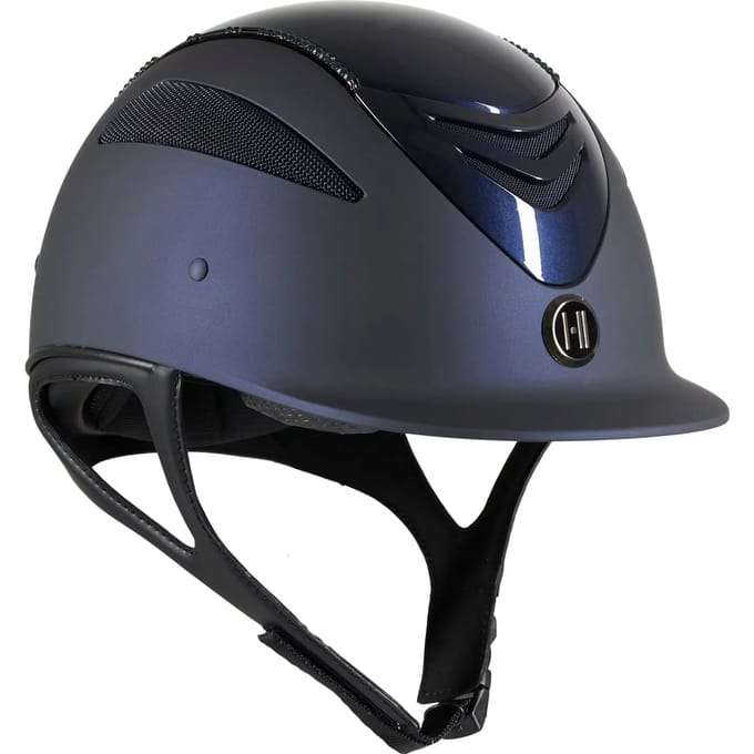 OneK Defender Matt Glanzende Top Swarovski-2 Navy