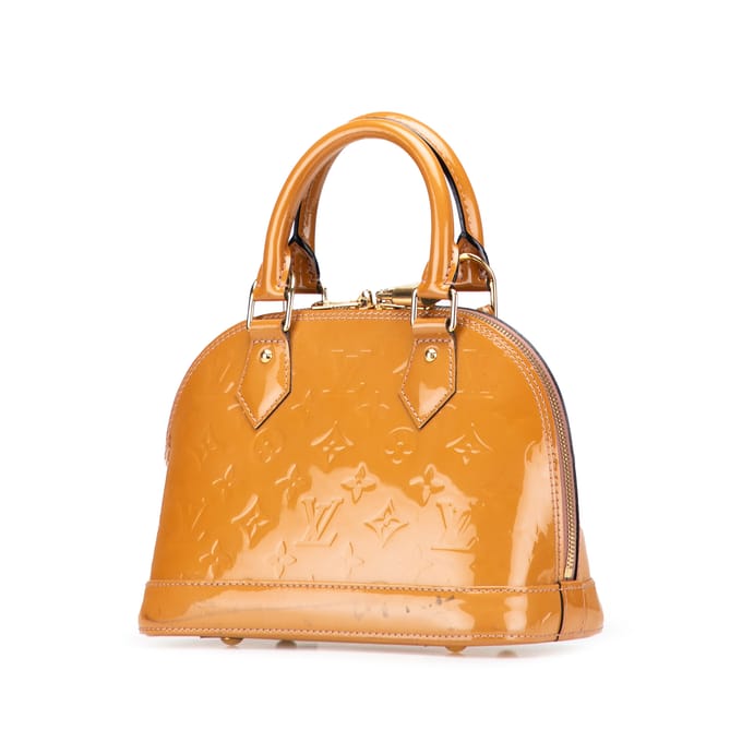 Alma Handbag Monogram Vernis