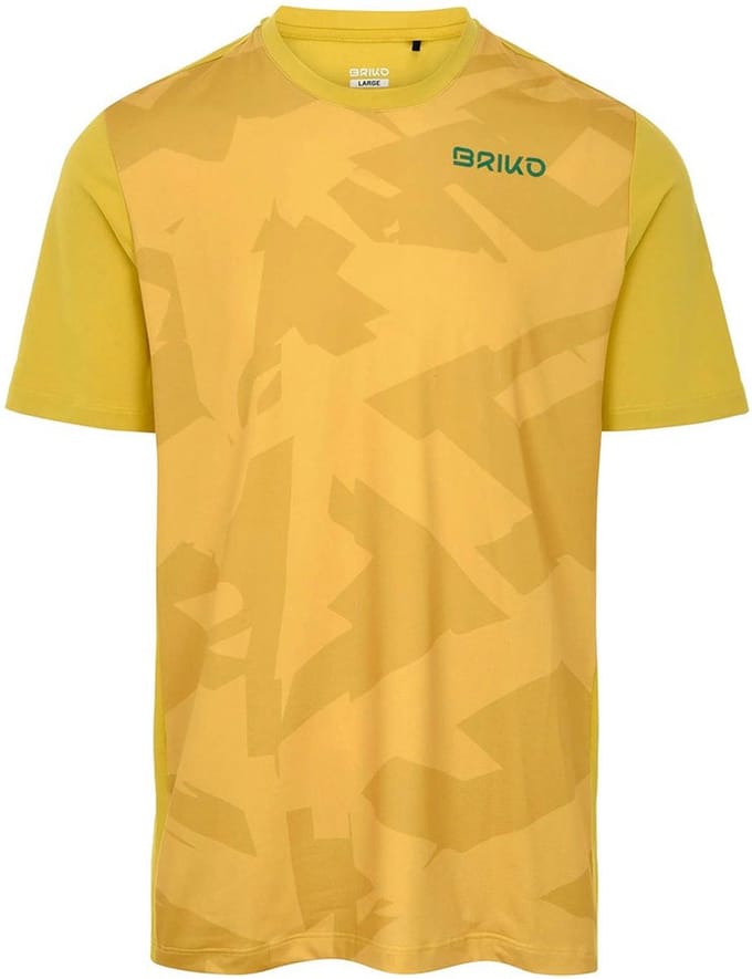 Briko Adventure Camo T-shirt Met Korte Mouwen Groen M Man