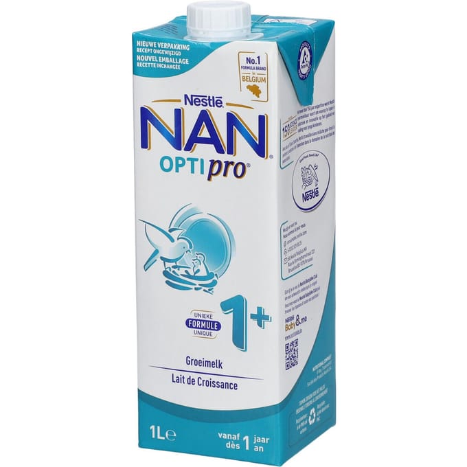 Nan Optipro Groeimelk 1+ Baby 1+ Jaar 1L