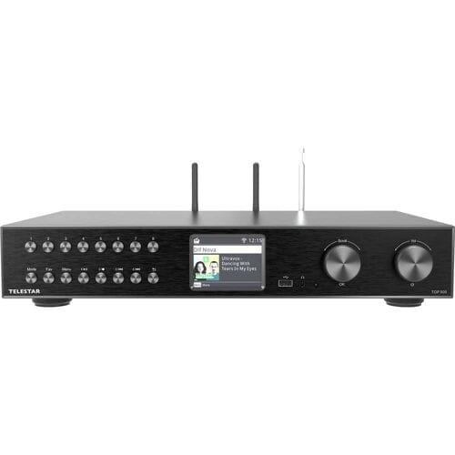 Telestar TOP 500 Schwarz HiFi-tuner Zwart