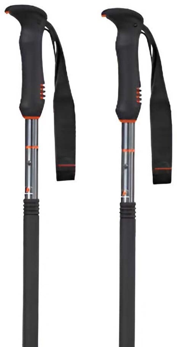 Komperdell Baccountry Descent Vario Toolgrip Stokken Zwart 110-140 cm
