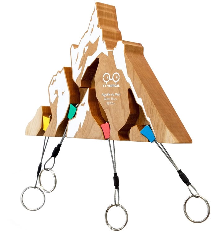 Wand-sleutelhouder KeyHolder Editie Berg – kersenhout