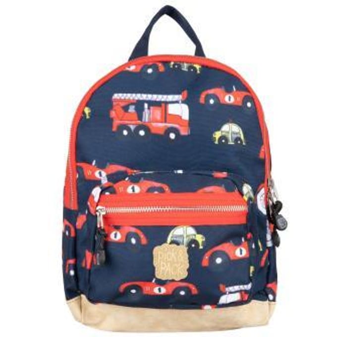 Pick & Pack Auto’s - Rugzak - Donkerblauw - Maat S