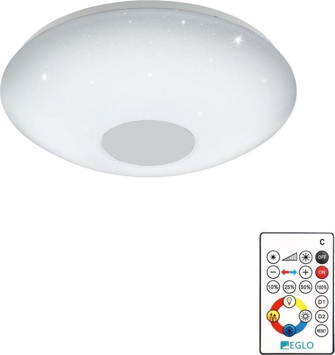 EGLO VOLTAGO 2 PLAFOND Ø300 CCT 1500LM WIT MET AFSTANDSBEDIENING B.