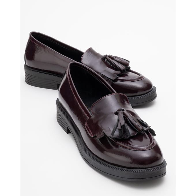 Milly Leren Kwast Loafer