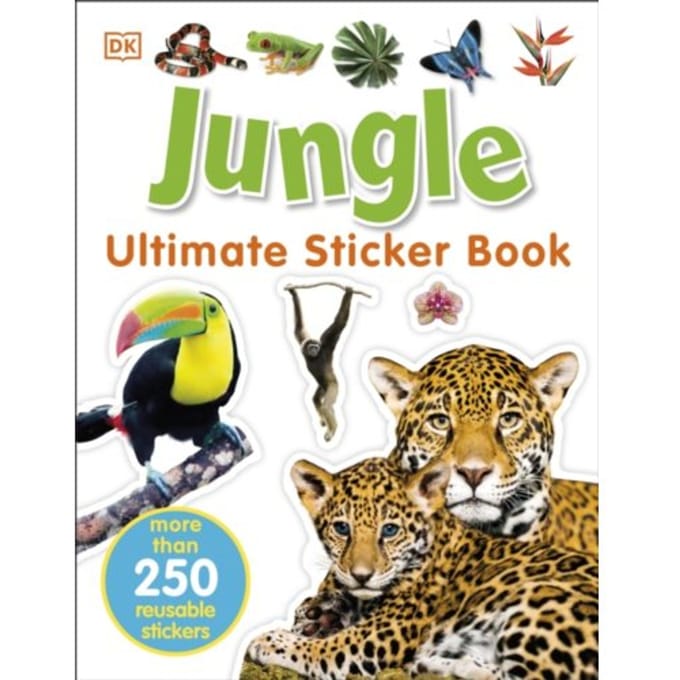 Jungle Ultimate Sticker Book - Ultimate Sticker Book - DK