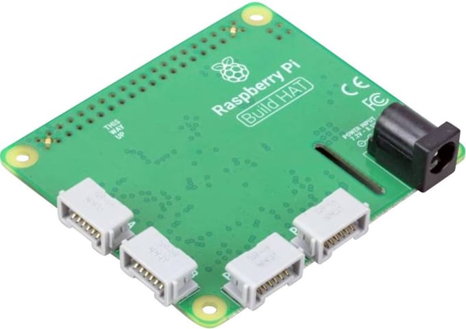 Build HAT Raspberry Pi uitbreidingsprintplaat Geschikt voor serie: Raspberry Pi®, LEGO® Education, LEGO® Technic