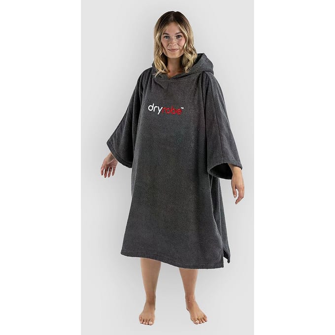 Dryrobe Towel Robe Organic Cotton Surf Poncho blauw