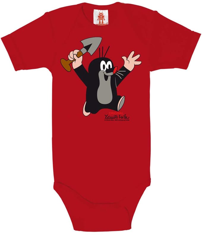 Logoshirt Babybody mit Print Der kleine Maulwurf