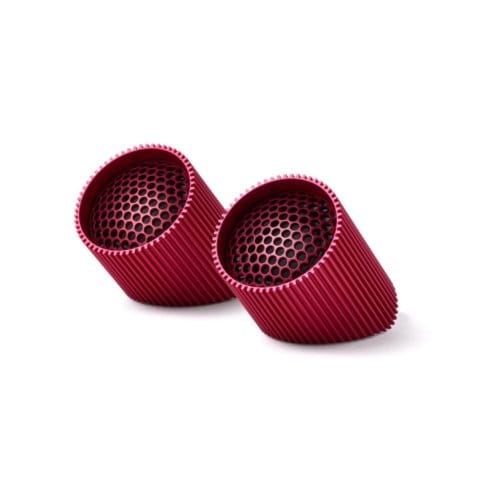 Lexon Design Ray Bluetooth TWS Magnetische Stereo Speakerset - Sanguine Red