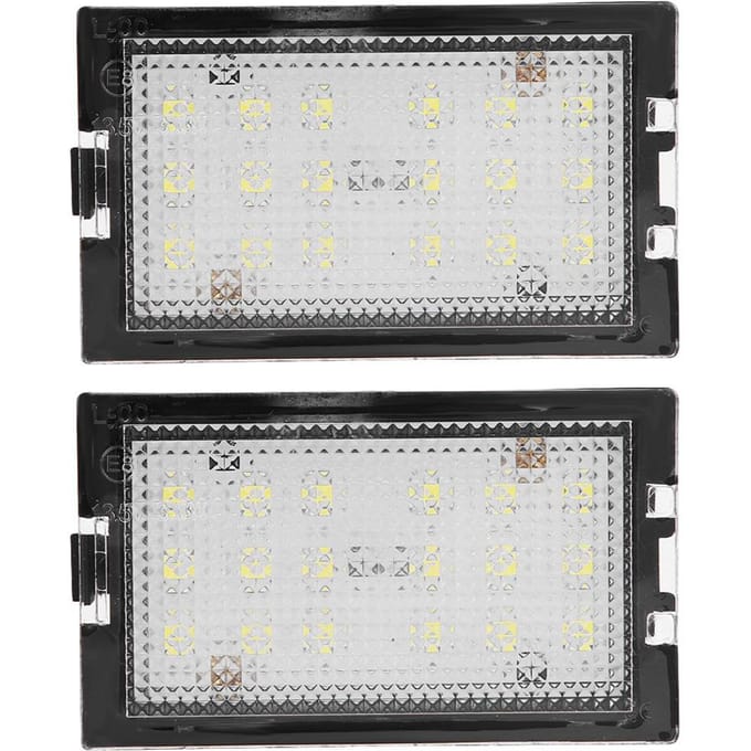 2pcs Error Free LED License Plate light Lamp for Land Range Rover Sport L320 2005 2013 white