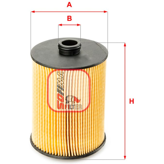 Oliefilter SOFIMA S5089PE