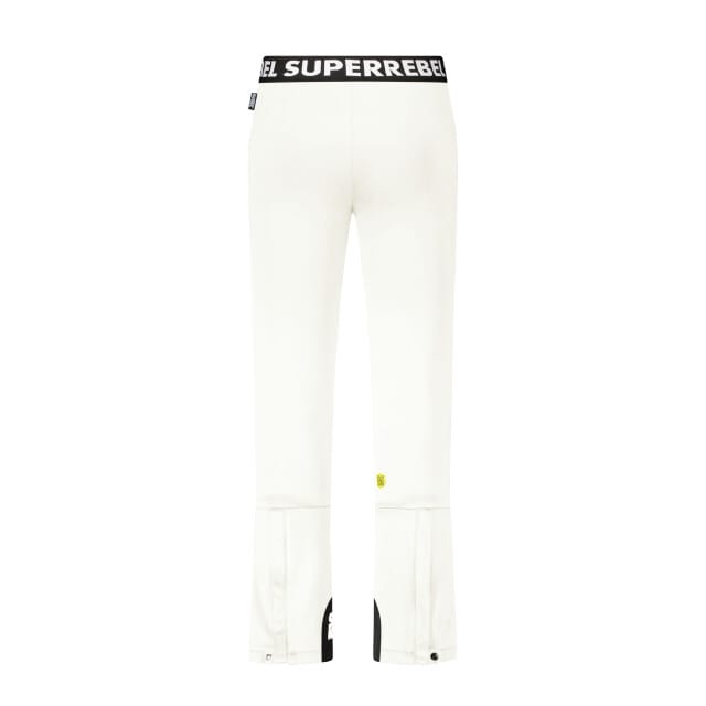 SUPER REBEL - speak ski trousers - Skibroek meisjes - Wit