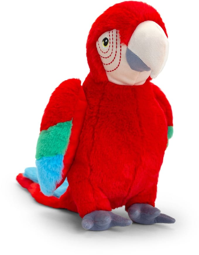Keel Toys Papegaai - 30 cm - Dieren knuffels