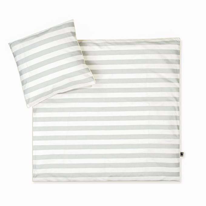 Julius Zöllner babybeddengoed organic - Stripes, maat 80x80 + 35x40 cm