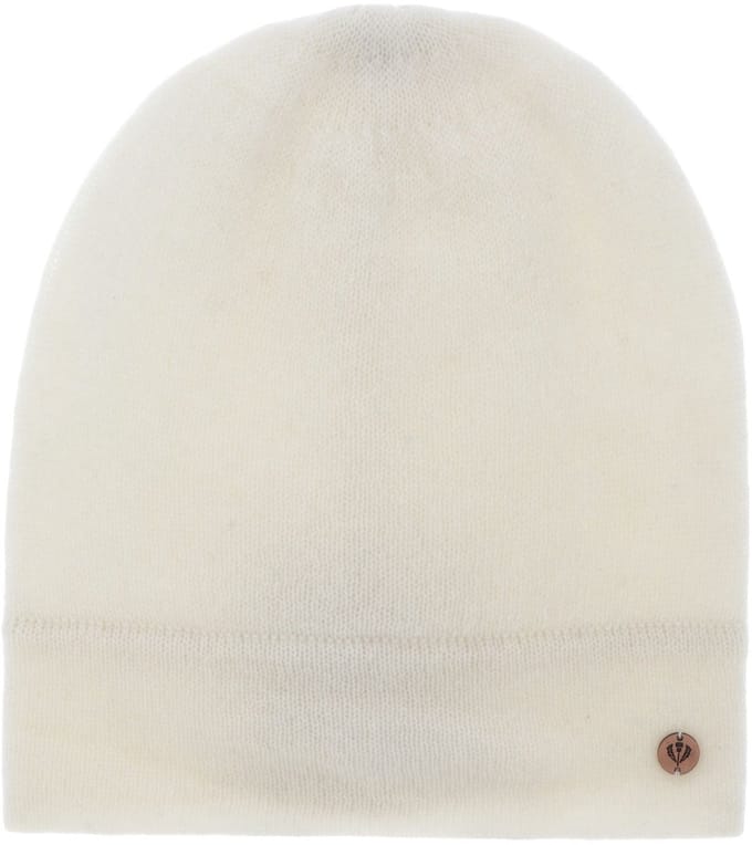 FRAAS Dop Pure Cashmere Knit Hat Cream-White Wit