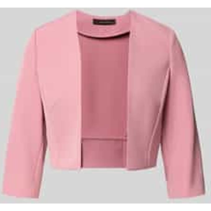 Regular fit blazer met 3/4-mouw