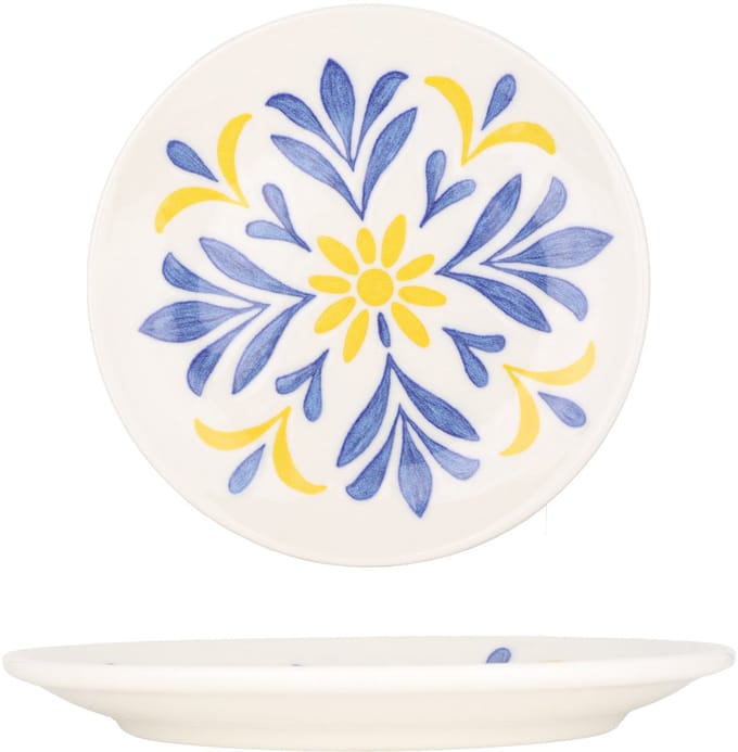 Kütahya Porselen Dessertbord - Strada - Porselein - 17 cm - set van 6