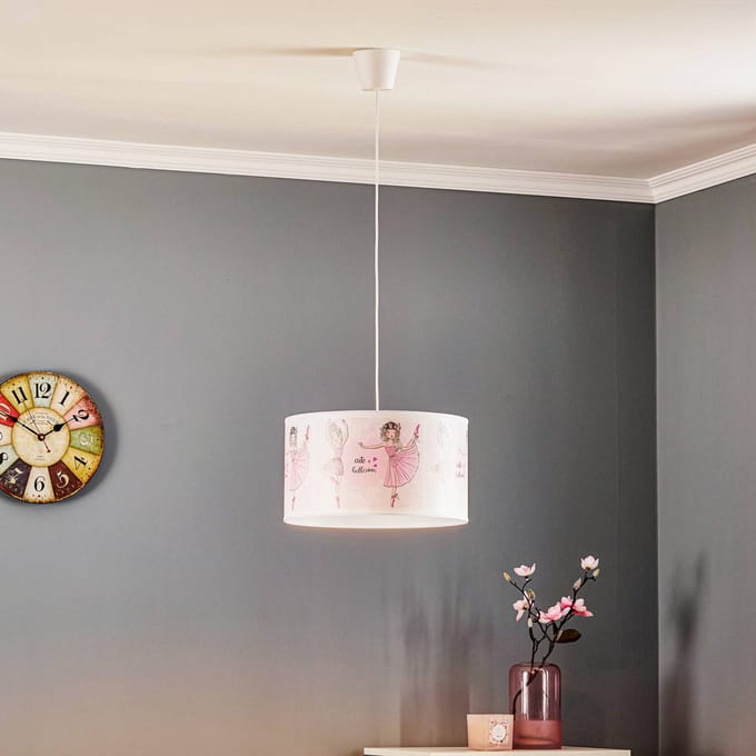 Duolla Hanglamp Print M met ballerina's