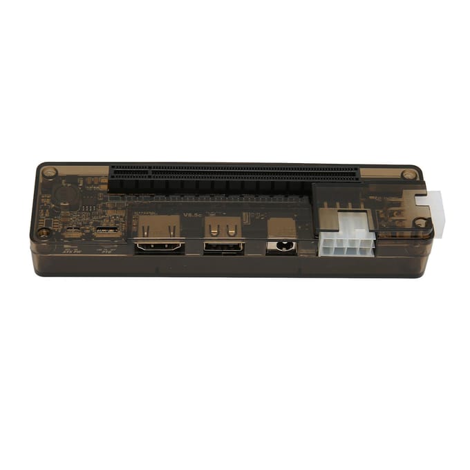 Grafische Docking Station M.2 AE Key Interface EXP GDC Externe Laptop Docking Station Onafhankelijk black