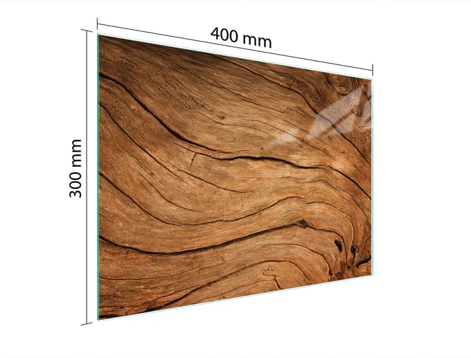 TMK ArtDeko - Snijplank - Glas - 40x30cm - Hittebestendig