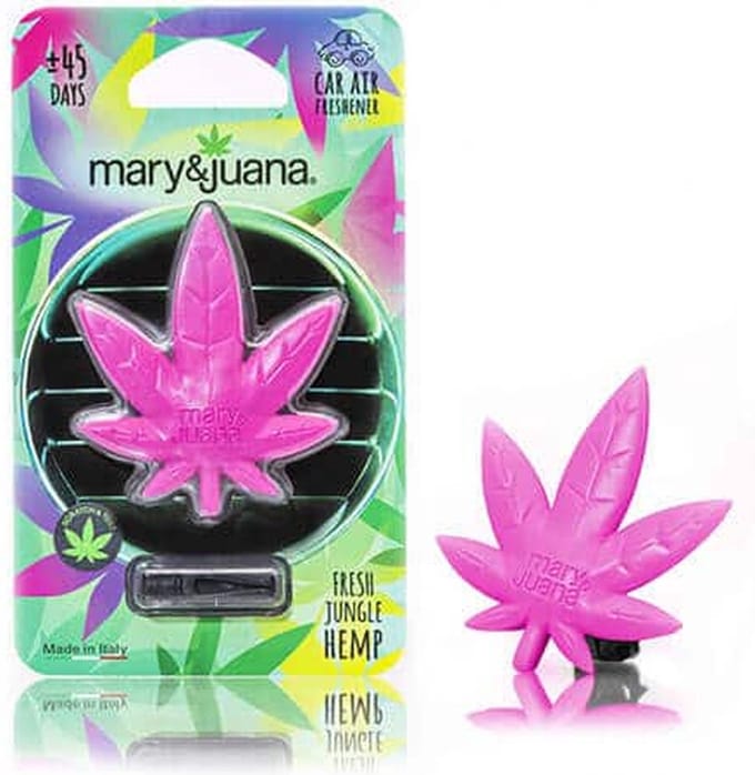 Mary & Juana  – Fresh Jungle Hemp – Ventclip Pink