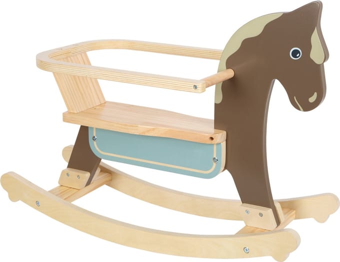 Small Foot - Rocking Horse with Seat Brown