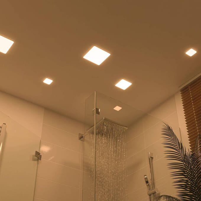 Paulmann 92395 EB Panel Veluna VariFit LED-inbouwlamp LED LED vast ingebouwd 17 W Satijn