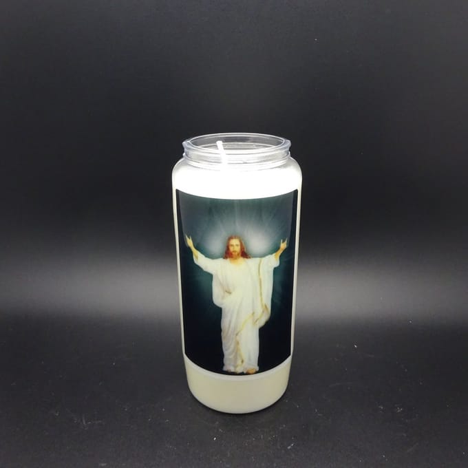 Noveenkaars Heilige Man 010 - 6 dagen brander (5 stuks)