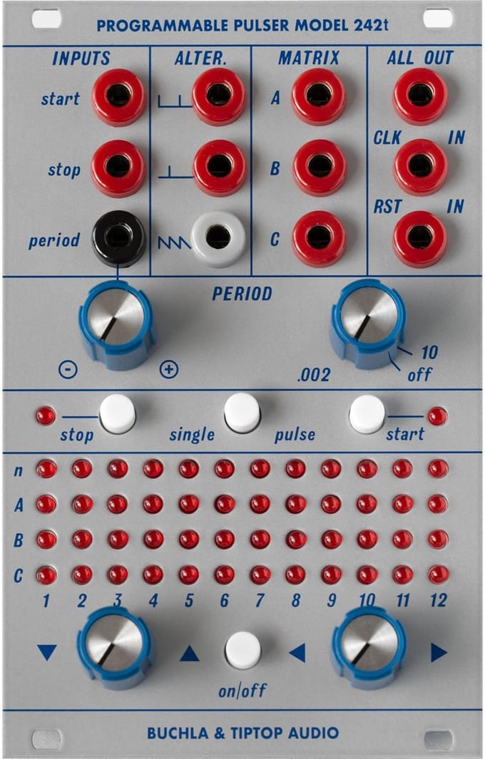 Tiptop Audio Model 242t Programmable Pulser - sequencer