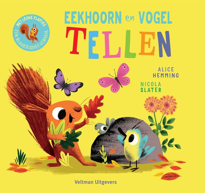 Eekhoorn En Vogel - Tellen - Alice Hemming