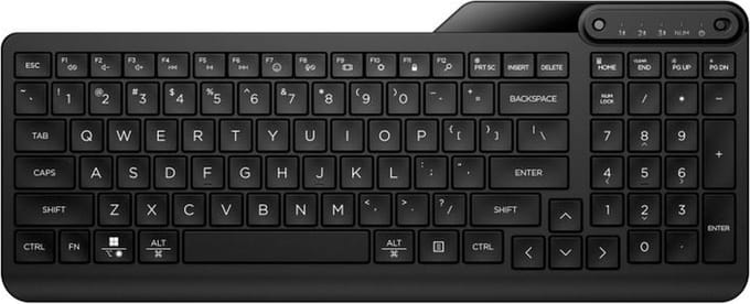 HP 460 - Draadloos Toetsenbord - Bluetooth - Qwerty - Zwart