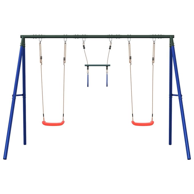 vidaXL Schommelset met schommels en trapeze