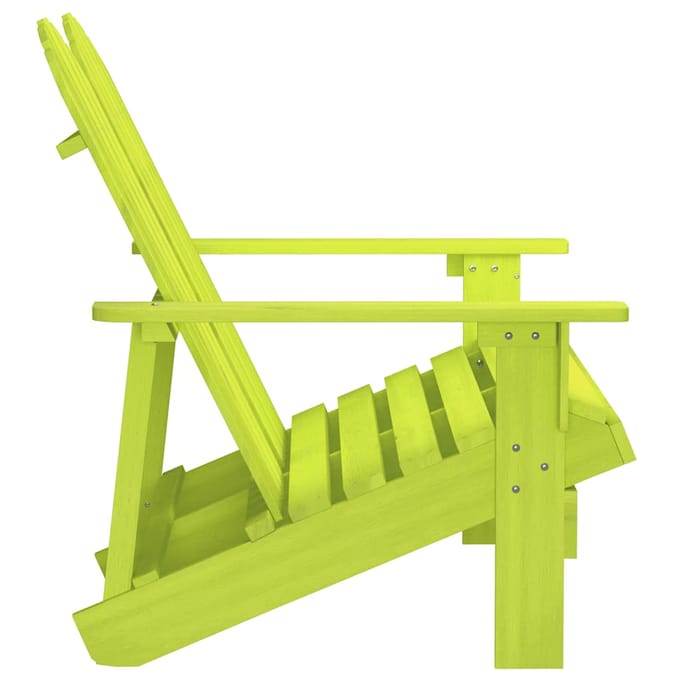vidaXL - Tuinstoel - 2-zits - Adirondack - massief - vurenhout - groen