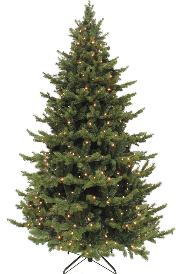Triumph Tree Sherwood Kunstkerstboom - 185 x 127 cm - Groen - 200 warm witte LED lampjes