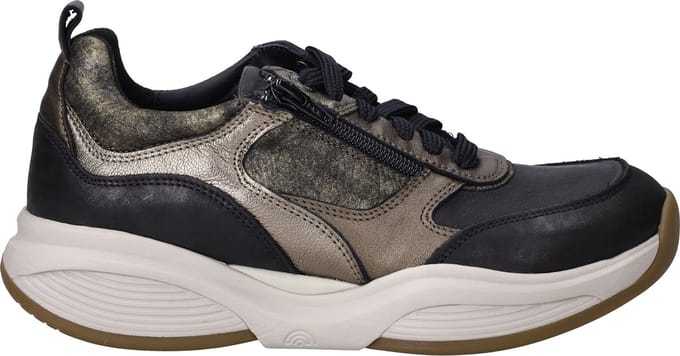 Xsensible SWX19 Stretchwalker Sneakers - Dames - Zwart - Maat:38