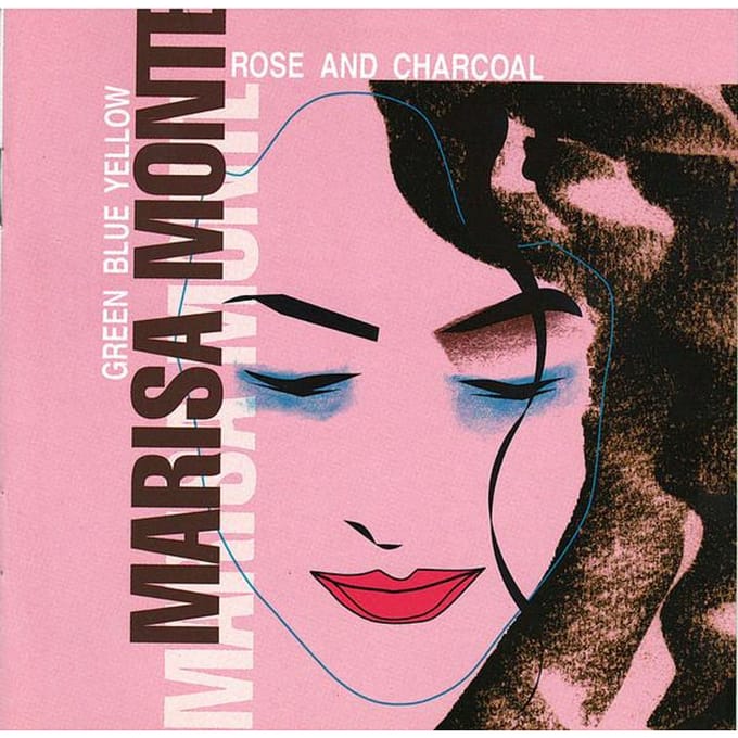 CD MARISA MONTE - Rose & Charcoal 724383008025 Metro Blue 1994 US Latijns Gebruikt
