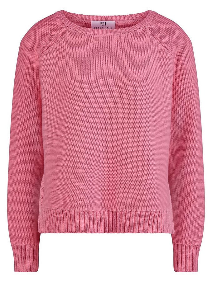 Trui ronde hals Van Peter Hahn roze
