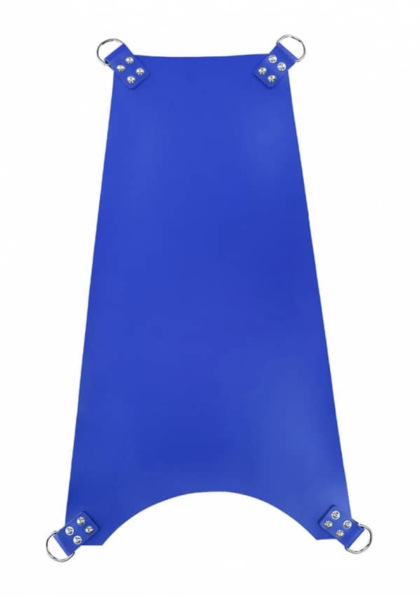 Mr Sling - Lederen Sex Sling - Blauw