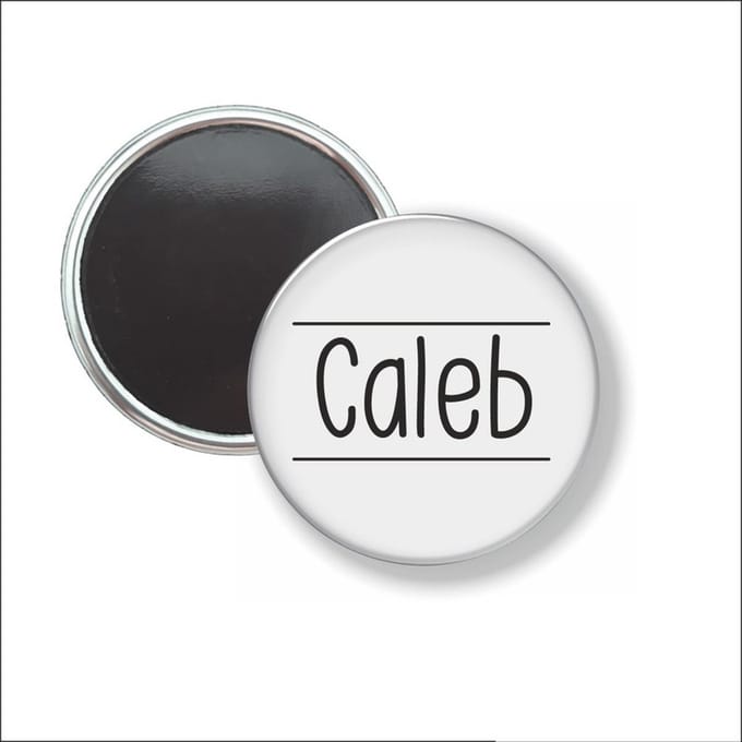 Button Met Magneet 58 MM - Caleb - NIET VOOR KLEDING